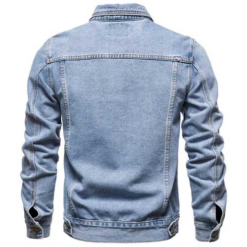 Men's denim jacket casual outdoor wear