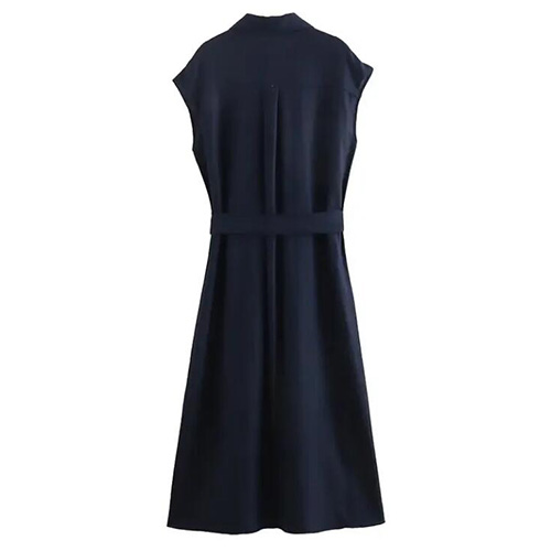 Retro sleeveless women's dress