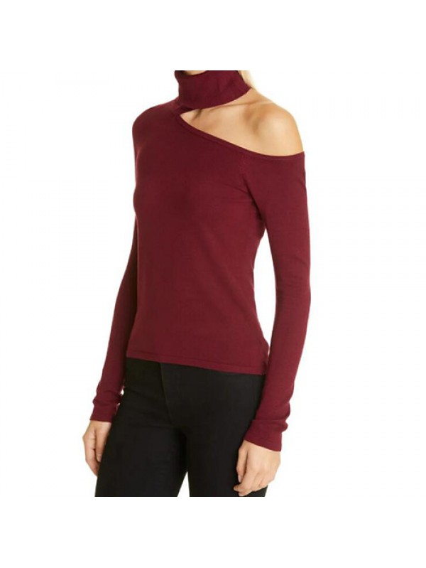 Women's long sleeved sexy slim fit top